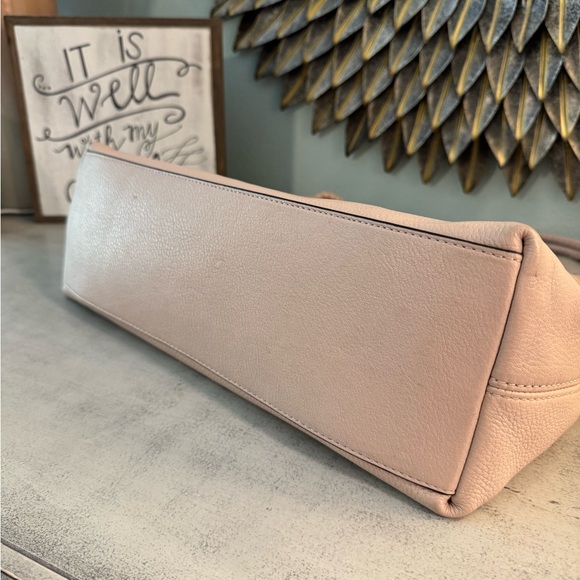 Pale pink Pebbled Leather MK Purse - Picture 11 of 11